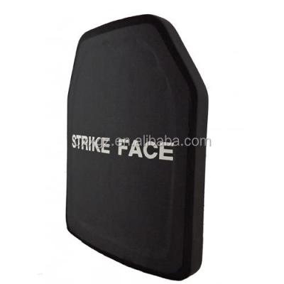 China Factory Supply Waterproof High Quality Black Alumina IV Level Ballistic Plate for sale