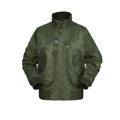 China Winter Field Coat Military / Army Green Anti-Static Soldier Jacket for sale