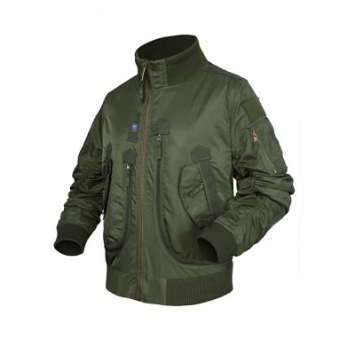 China Factory Wholesale Anti-static Green Military / Army Soldier Winter Field Coat Jacket for sale