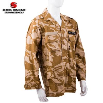 China Breathable Military Style Army Camouflage BDU Desert Kuwait Tactical Dress Uniform for sale