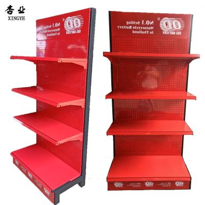 China Factory custom size color metal heavy duty display shelf display racks for sale