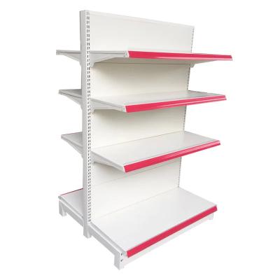 China Supermarket Shelf Gondola Supermarket Rack Store Shelf For Sale Light Duty Steel Layer Style Sets Storage for sale