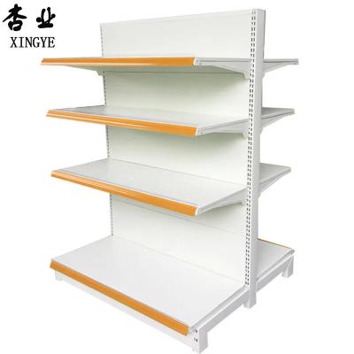 China Hot Products With Competitive Prices Double Side Can Custom Shelves Supermarket Gondola for sale