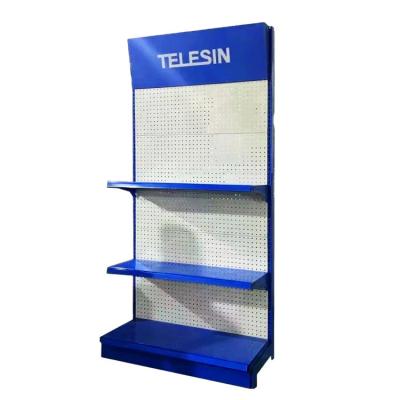 China Single Side Gondola Display Shelf Metal Supermarket Exhibition Display Rack for sale