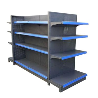 China Side Grocery Store Gondola Shelving Medium Duty Supermarket Rack for sale