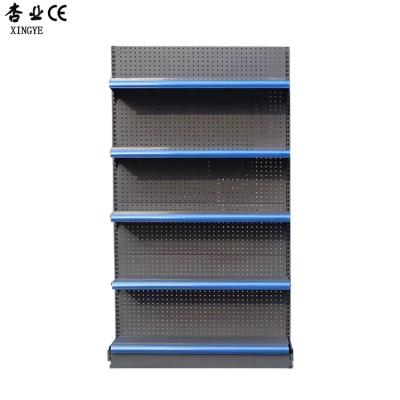 China Xingye Factory Custom Size Metallic Mini Market Shelves Display Racks Home Market Shelves for sale