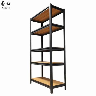 China Metallic Angle Steel Rack Room Bookshelf Household Display Shelf for sale