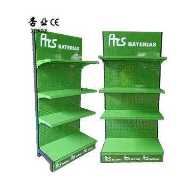 China Factory customized color size grocery shelf rack supermarket shelves mini store display rack for sale