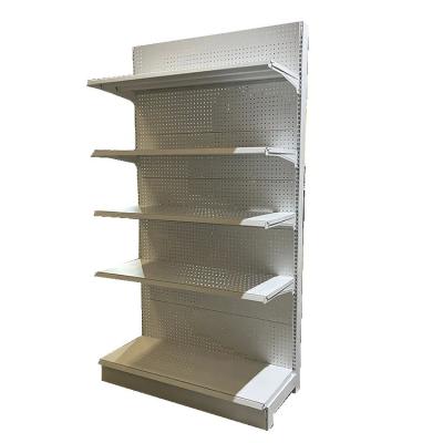 China Factory customized color size supermarket gondola shelving book shelf metal supermarket shelf for sale