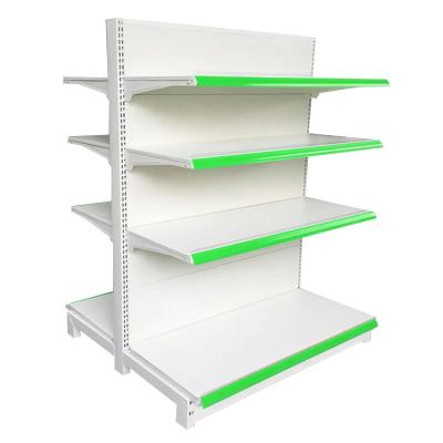 China shelves system gondola supermarket equipment shelf double side for sale