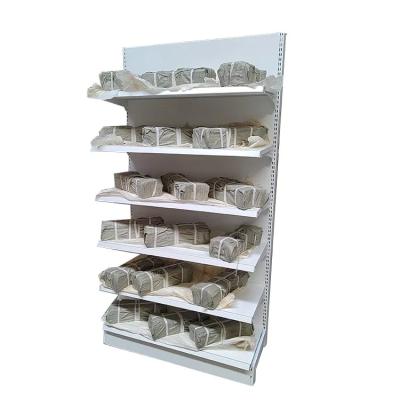 China 1 way shelves supermarket rack light duty metallic shelf Store Display Factory Direct display shelving for sale for sale