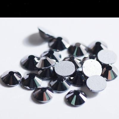 China High Quality Flatback SS13 3.2mm Crystal Glass Rhinestone Non Hot Fix Around Flat Back Decoration Crystal Nail Rhinestone For Nail for sale