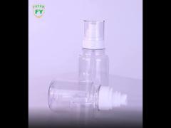 Fuyun Pet plastic 120ml/170ml plastic skincare cosmetic lotion pump bottle