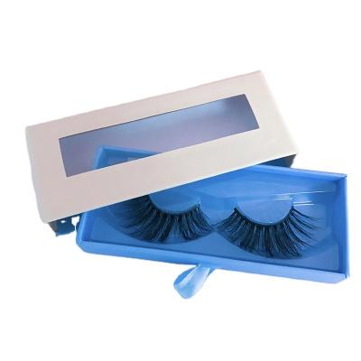 China Fluffy Strip of Natural Soft Eyelash 25mm 100% 3d Mink Eyelashes Full Lashes Custom Logo Handmade Eyelash for sale