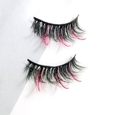 China Wholesale Private Label Color 5d Mink Eyelash Extensions False Soft Eyelash Natural And Nude Color Various Tools Color Trays for sale