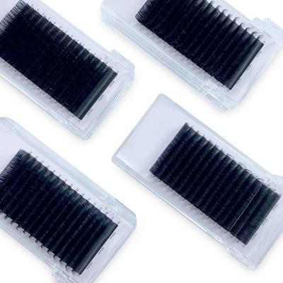 China Soft 16 05 Natural 3 Tier 02 Different Colored 21mm 2025mm 3d 25mm Volume Eyelash Extensions Fans for sale