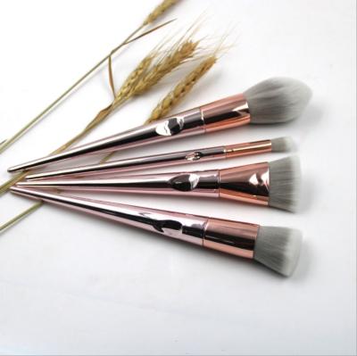 China Professional Fan Brush New 12pcs Makeup Brushes Accept Custom Private Label Cosmetic Brush Set With Custom Cylinder Case for sale