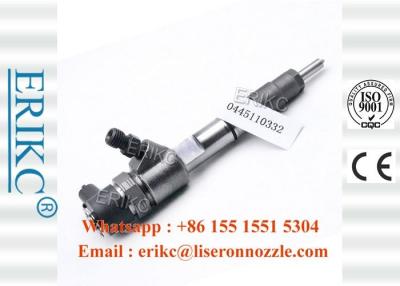 Chine Rail commun diesel 0 d'injecteur d'ERIKC 0445110332 445 110 injecteur de combustible gazeux de 332 originaux 0445 110 332 à vendre