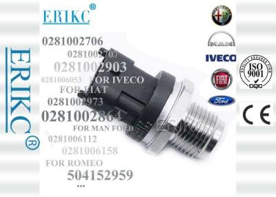 China Erikc Fuel Pressure Sensor 0281002707 0281006158 Common Rail Pressure Sensor for sale