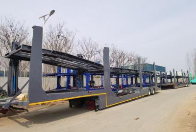 China Fuwa / BPW Axle 3-Axle Air Suspension Car Transport Semi-Trailer for 8 Cars in Australia for sale