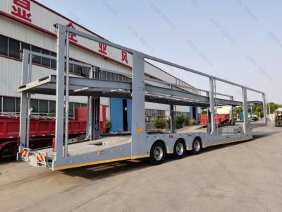 Cina 2 assi camion semirimorchio auto trasportatore trasporto semirimorchio rimorchio per il mercato cinese in vendita