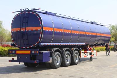 China 3 Axles Aluminum Steel Petroleum/Diesel/Fuel/Crude Oil/Milk/Water/Gasoline Tanker Trailer for sale