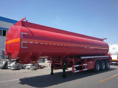 China Van type 45000-50000 liter Aluminium legering brandstoftank Truck Trailer Olie tanks Trailer Te koop