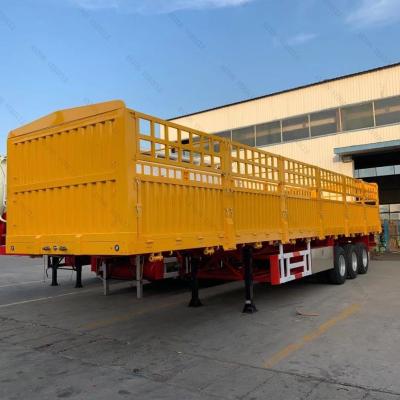 Chine Camion de chargement utilitaire de type fourgonnette de 80 tonnes semi-remorque avec serrure de conteneur à vendre