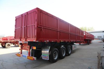 China AND9400XXY Heavy Duty  Carry  Box Transport Semi Trailer with 1310mm Wheel for sale