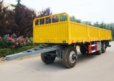 China Projeto de barra de tração de aço Full Trailer para cargas pesadas e necessidades de transporte de madeira à venda