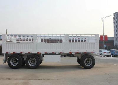 China 2/3 Axle Timber Transport Truck Trailer Loading Durable Design Full Trailer for Loading for sale