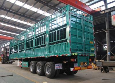 China Relay Valve Wabco AND9407CCY 3 Axle Fence Trailers for Livestock Transport Efficiency for sale