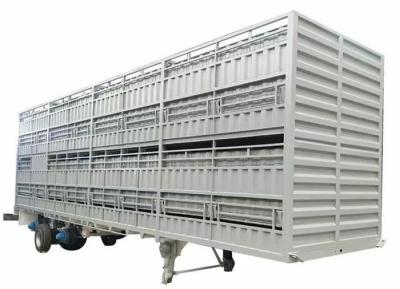 China Mechanical Suspension Semi-Trailer voor op maat gemaakte heavy duty Fence Truck Trailers Te koop