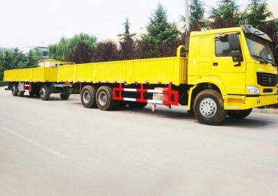 China Customizable Side Wall Triaxle Trailer For Transporting Goods Truck Trailer Transport for sale