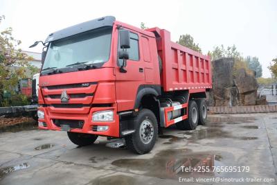 China Large Capacity 6*4 HOWO Dump Truck with Max Speed of 75 Km/H and ECE Certification for sale