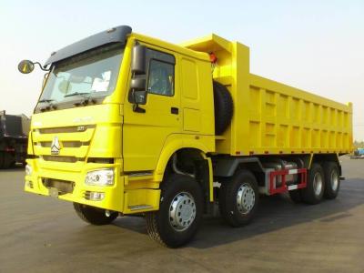 China 80% Used HOWO 8*4 12wheeled Dump Truck Diesel 371HP 375HP 420HP with 12wheeled Design for sale