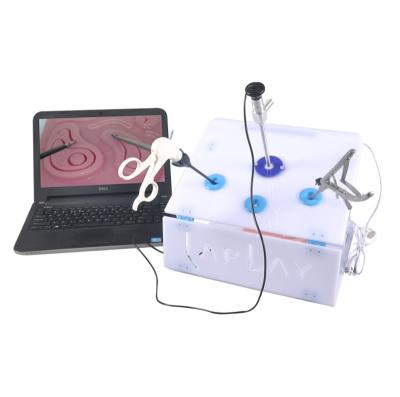 China Folded Laparoscopic Endo Trainer, Laparoscopic Simulator with USB Endoscope Camera for sale