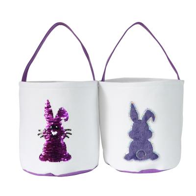 China The High Eco-Friendly King Promotion Price Sublimation Tote Bunny Bag Easter Basket for sale