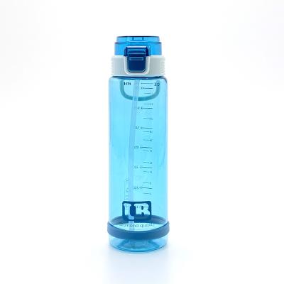 China New Sustainable Design Pink Blue Orange Green Promotional Frosted Plastic 640ml Water Bottle for sale