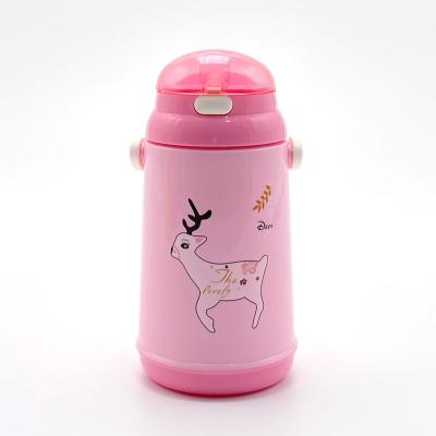 China Sustainable Pink Yellow Blue , Purple Eco Friendly Plastic Water Bottle 400ml Kids Water Bottle Plastic for sale