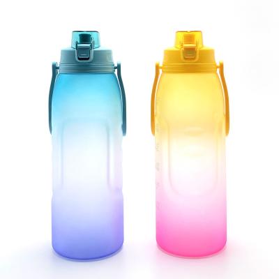 China Viable 3800ml Fine Quality Large Blue Purple Custom Plastic Water Bottle for sale