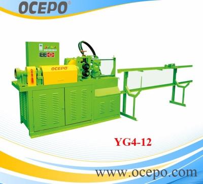 China OCEPO GT4-12 Rebar Build Rebar Staightening And Cutting Straightening Cutting Machine for sale