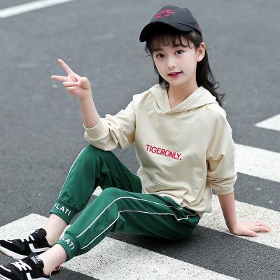 China New Design Cotton Girls Casual Boutique Clothes Embroidered Kids Clothing Set for sale