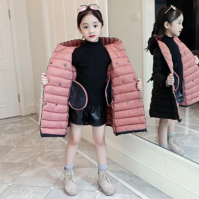 China New Style Anti-Shrink Polyester Fabric Girls Winter Clothes Kids Girls Winter Coat for sale