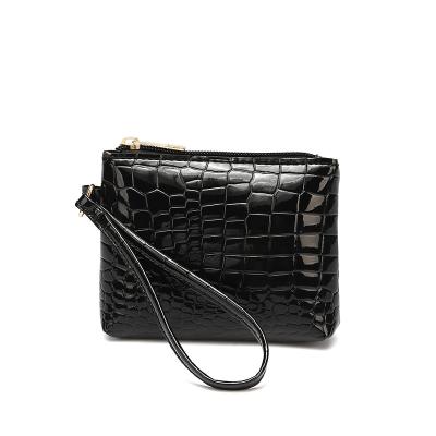 China 2021 Waterproof Leather Crocodile Printed Mini Multifunctional PU Cloth Solid Color High Quality Handbag for sale