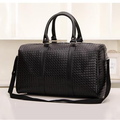 China 2021New Fashion Large Capacity Men's Single Shoulder Bag Travel Bag Black Business Travel Bag for sale