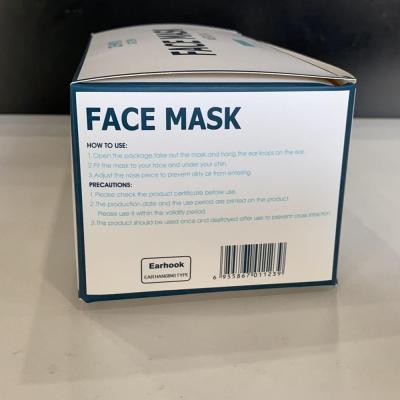 China Adult Disposable Face Mask Medical Wear With CE for sale