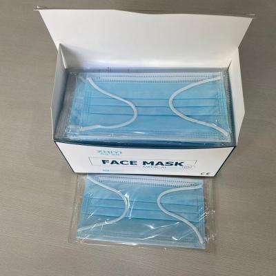 China Adult Disposable Medical Face Mask Person Packed for sale