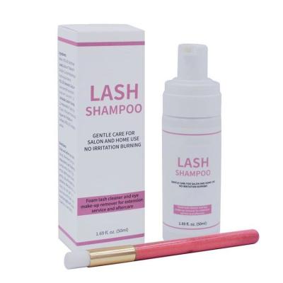 China Eyelash Extension Safe Cleanser Own Brand Lash Foam Cleanser Eyelash Shampoo Private Label Lash Shampoo for sale