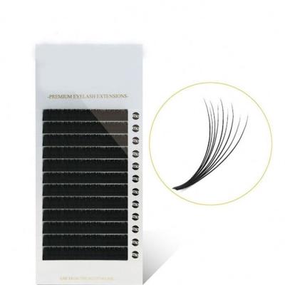 China Softer False Eyelashes Vendor Makers Create Your Own Easy Fanning Individual Brand Eyelash Extension for sale